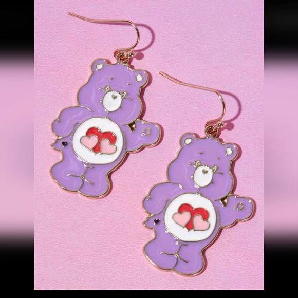 Care Bears Jewelry - Share Bear Earrings